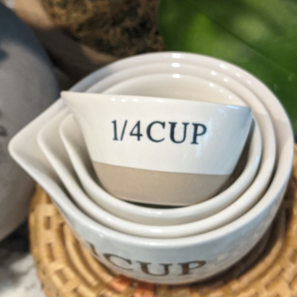 Other - Farmhouse Ceramic Nesting Measuring Cups